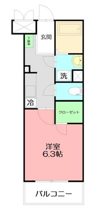 カレッジヒルズDの間取り画像