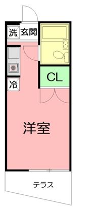 エコルガーデンプレイスBの間取り画像