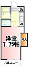 ドミールエムの間取り画像