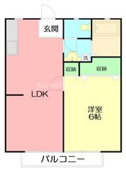 ハイムピーコックの間取り画像
