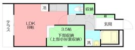 マーレ美住の間取り画像