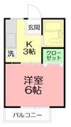サニーコーポ豊田の間取り画像