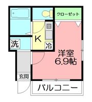 パンテオンA棟の間取り画像