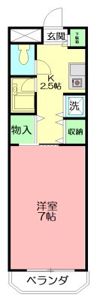 ファミール妻田の間取り画像