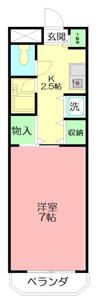 ファミール妻田の間取り画像