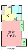 コーポ山口の間取り画像