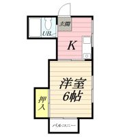 鈴川ハイツ IIの間取り画像