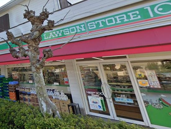 近くのローソンストア100 伊勢原店まで306m（徒歩4分）