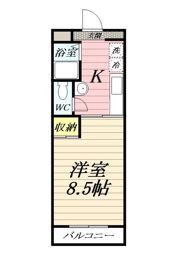 ベーネパラッツオアキの間取り画像