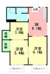 コーポ小沢の間取り画像