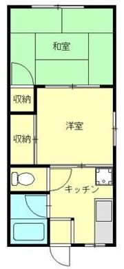 玉川ハイツの間取り画像