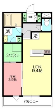 ディアコート産興の間取り画像