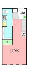 サザンクロス東海大学の間取り画像
