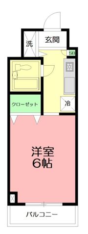 ハイライフ湘南の間取り画像
