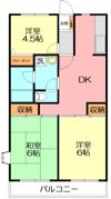 パークサイドマンションの間取り画像