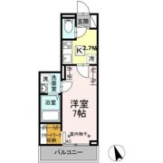 ウェルデンス戸塚 Bの間取り画像