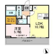 ウェルデンス戸塚 Aの間取り画像