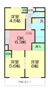 コスモビルの間取り画像