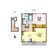 ミキハイツの間取り画像