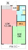 ハイツマルイチの間取り画像