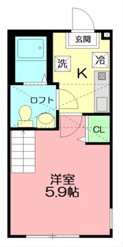 パプリカさがみ野の間取り画像