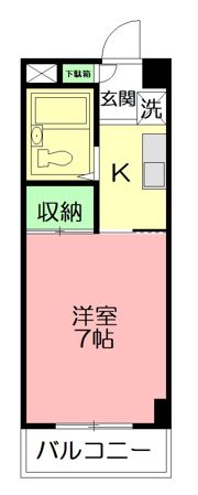 ルミナール鵠沼の間取り画像