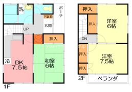 WESTコートの間取り画像