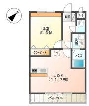 しろくまの間取り画像
