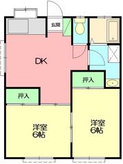 星崎アパートの間取り画像