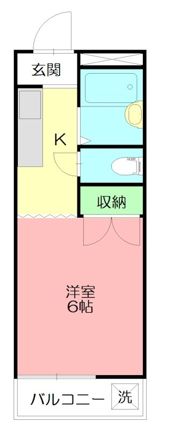 ヤングプラザの間取り画像