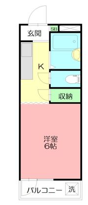 ヤングプラザの間取り画像