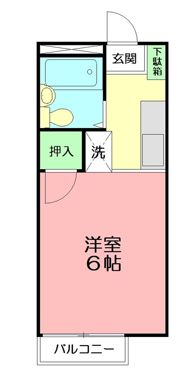 ヴィラ鈴金の間取り画像