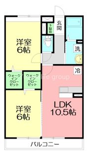 ラマージュIIの間取り画像