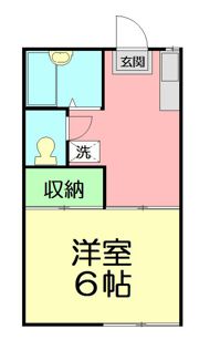司ハイツの間取り画像
