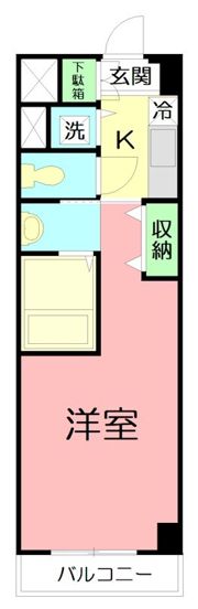 ラヴァージュ小町の間取り画像