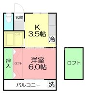ゼフィランサス大磯の間取り画像