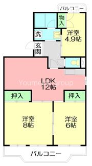 サンパレス湘南IIの間取り画像