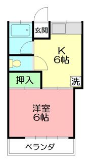 メゾンウエストの間取り画像