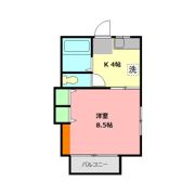 メイプルハイムの間取り画像