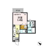 クレール藤沢IIIの間取り画像