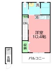 ヴァンヴェール長谷の間取り画像