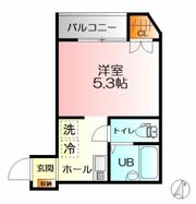 イーリスコート片瀬江ノ島の間取り画像