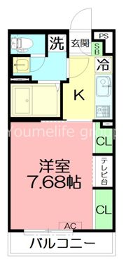 サンライン湘南の間取り画像