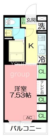 サンライン湘南の間取り画像