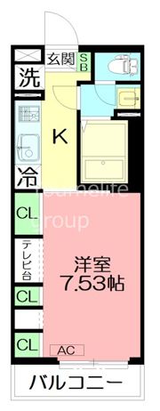 サンライン湘南の間取り画像