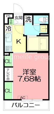 サンライン湘南の間取り画像