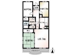 モンティクロ壱番館の間取り画像