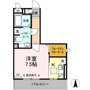 ベルソス高倉Bの間取り画像
