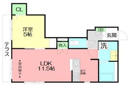 East Courtの間取り画像