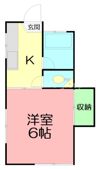 フォレストクラス東海大学前の間取り画像